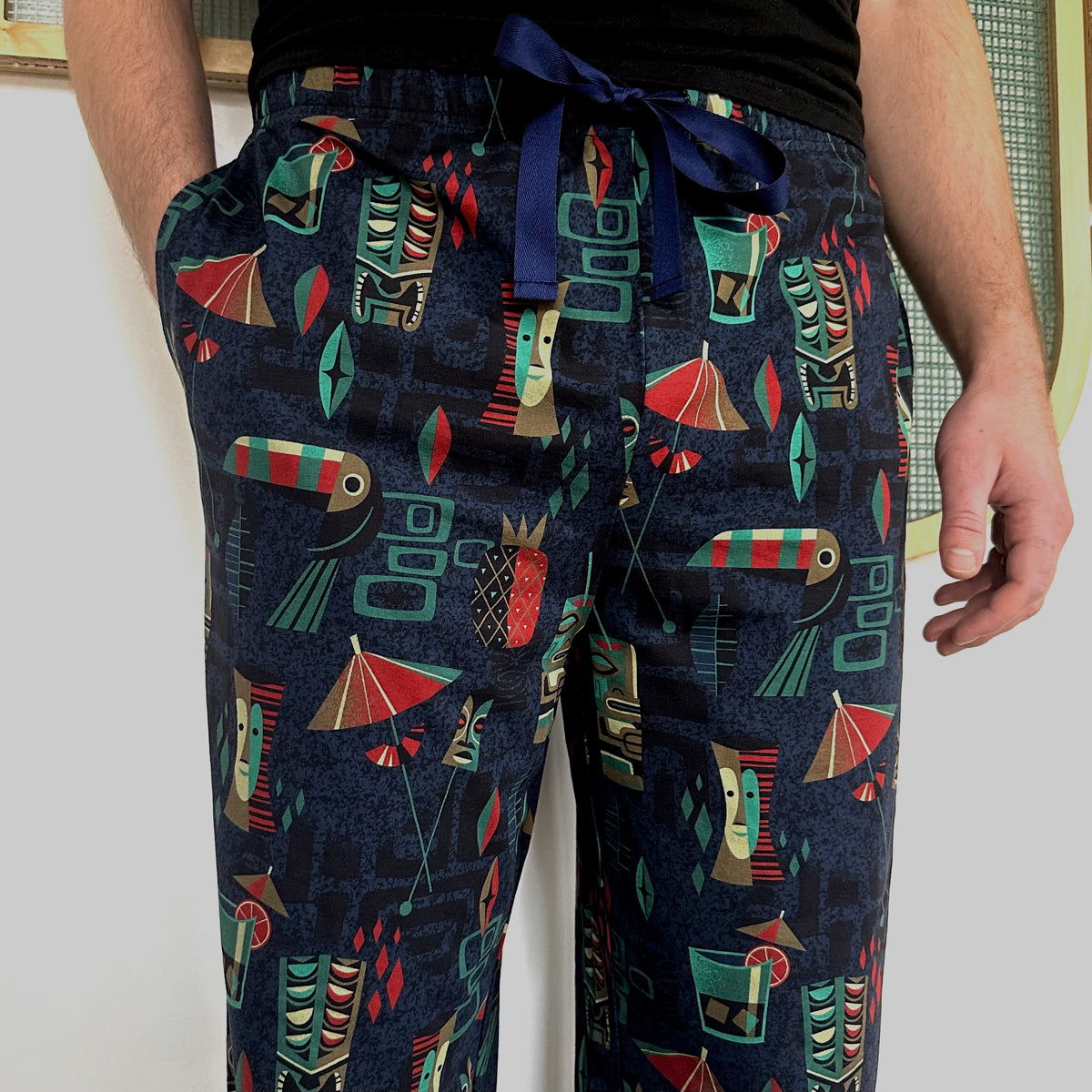 Jeff Granito's 'Atomic Cocktail' Unisex Pajama Pants - Ready