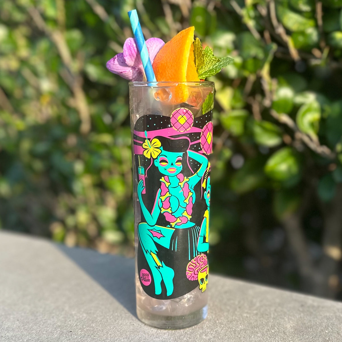 Jeff Granito's 'Atomic Cocktail' Unisex Pajama Pants - Ready to Ship!