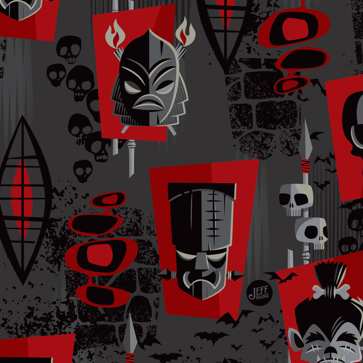 Jeff Granito's 'Monster Mashup' Crossbody Bag - Pre-Order (FREE SHIPPING in U.S.)