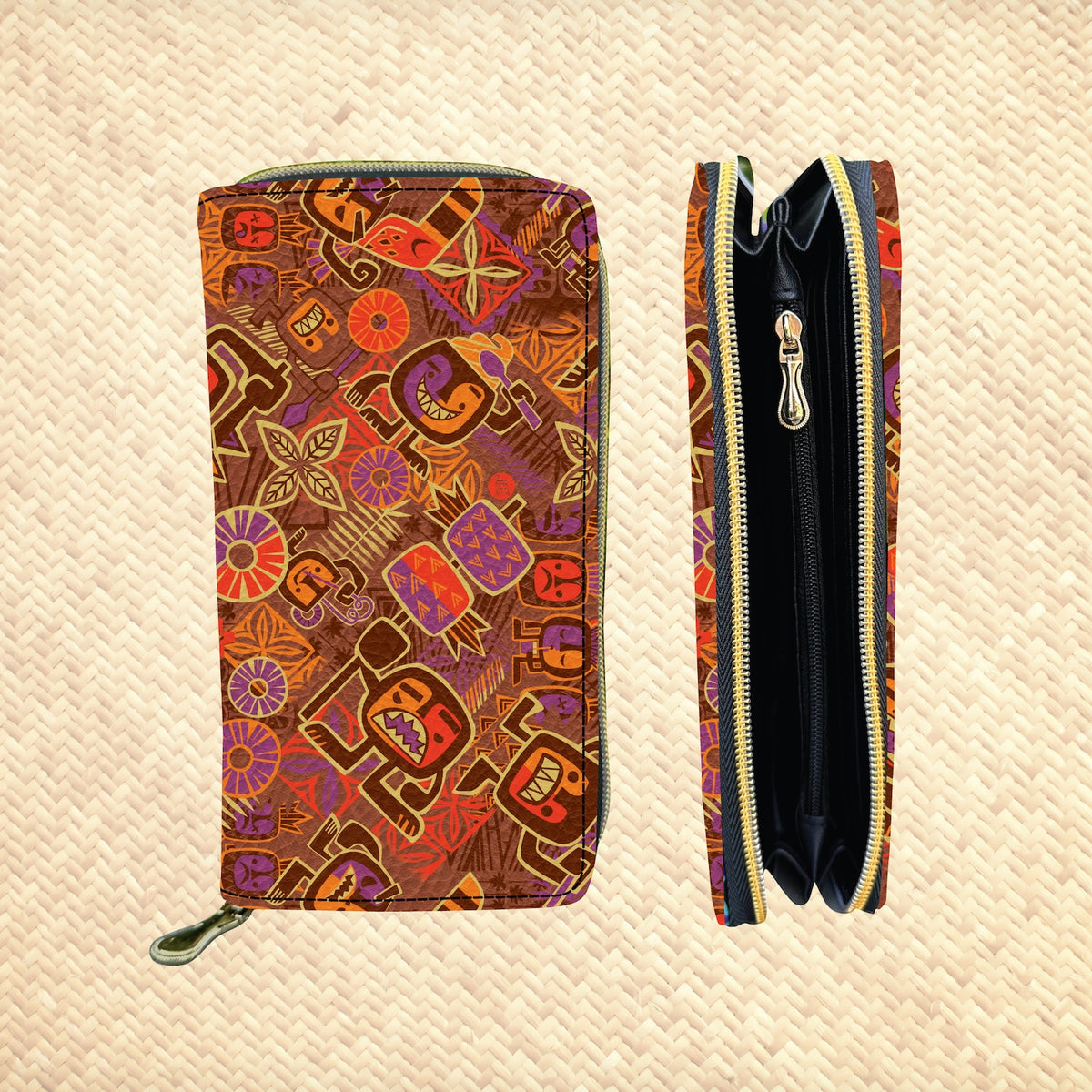 'Poisoned Pineapple' Zippered Wallet - Rolling Pre-Order / Ready to Ship!