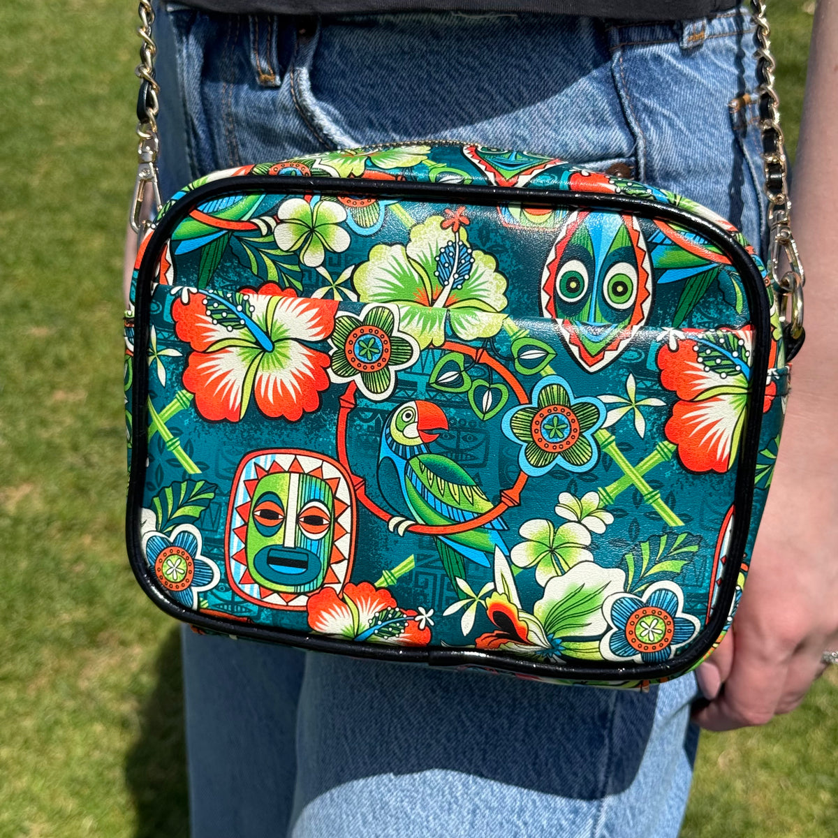 Jeff Granito's 'It's A Tiki World' Crossbody Bag - Pre-Order (FREE SHIPPING in U.S.) main image 0