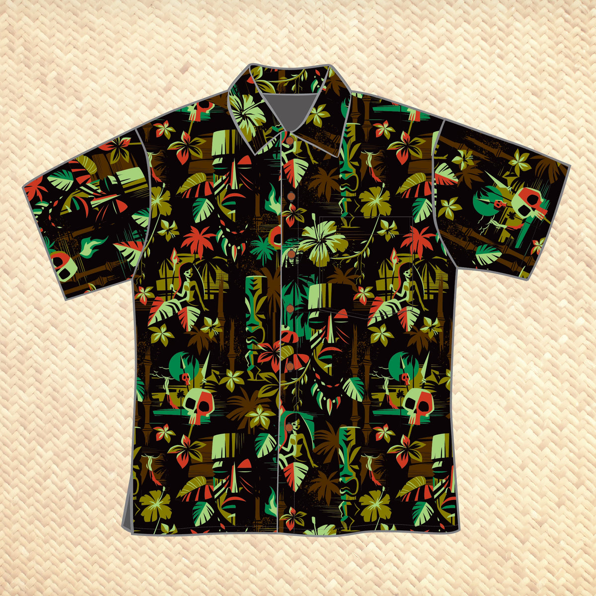 Jeff Granito's 'Toucan Trader 2nd Edition' - Classic Aloha Button-Up Shirt - Unisex - Ready to Ship!
