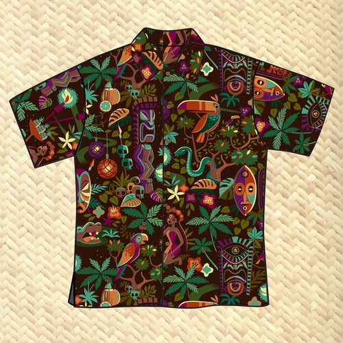 Jeff Granito's 'Forbidden Jungle' - Classic Aloha Button Up-Shirt - Unisex - Pre-Order