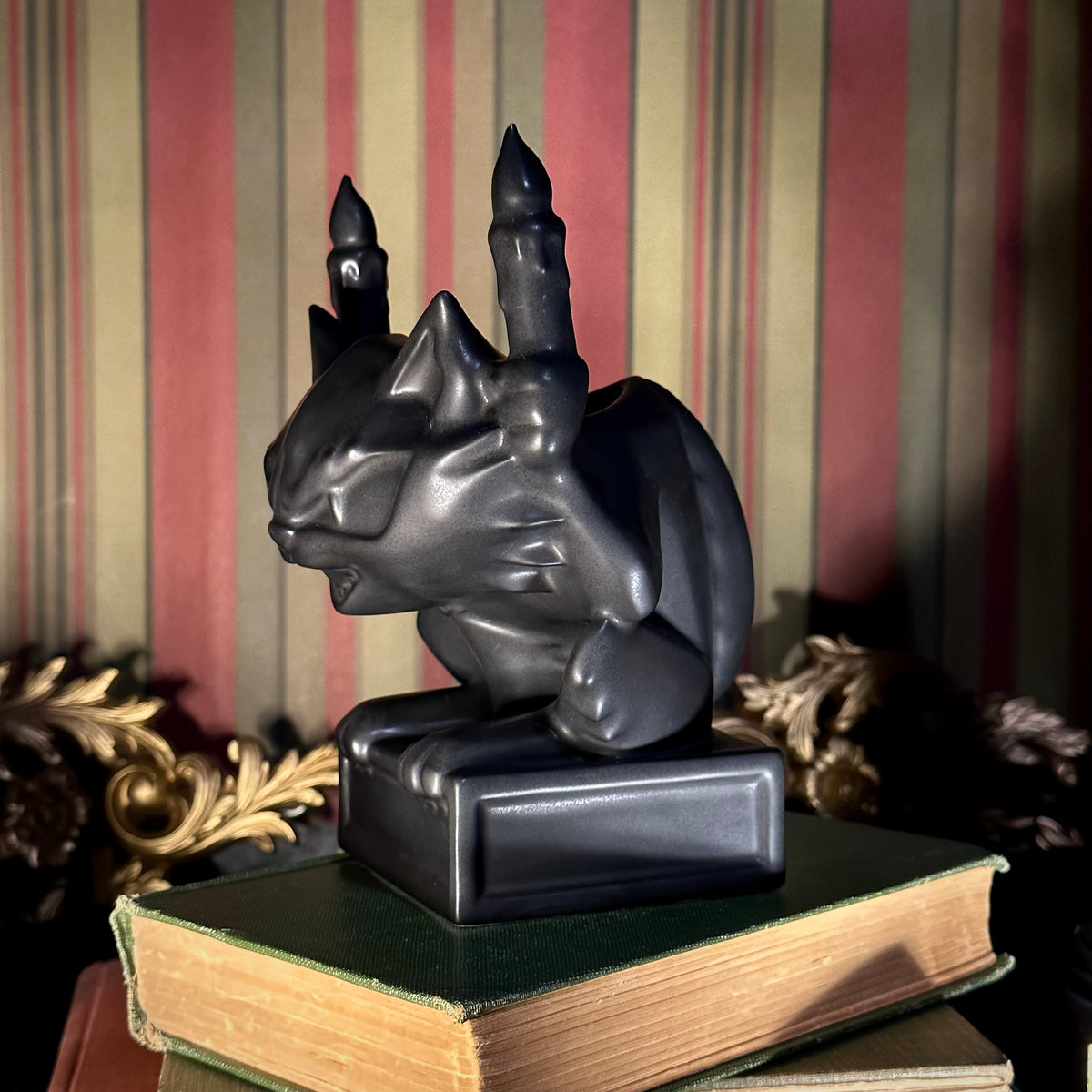 Jeff Granito's Felis Fiercus (The Haunted House Cat) Tiki Mug