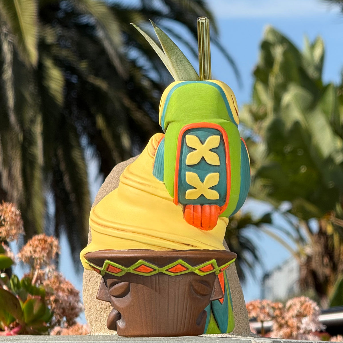 Jeff Granito's The Lost Idol of the Monkey Chieftain - for Tiki Tom's · Ceramic Tiki Mug · Pre-Order