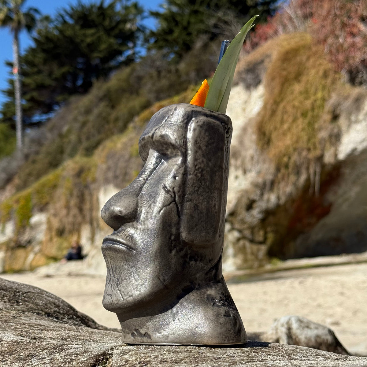 Mysterious Moai - Ceramic Tiki Mug – Tikiland Trading Co.