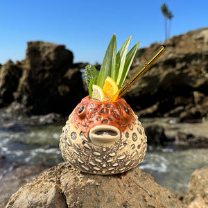 Lost's Petrified Puffer Tiki Mug, sculpted by Thor - Limited Edition / Limited Time Pre-Order