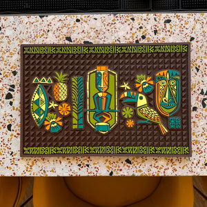 'Gateway to Tiki' Bar Mat (U.S. Shipping Included) - Rolling Pre-Order