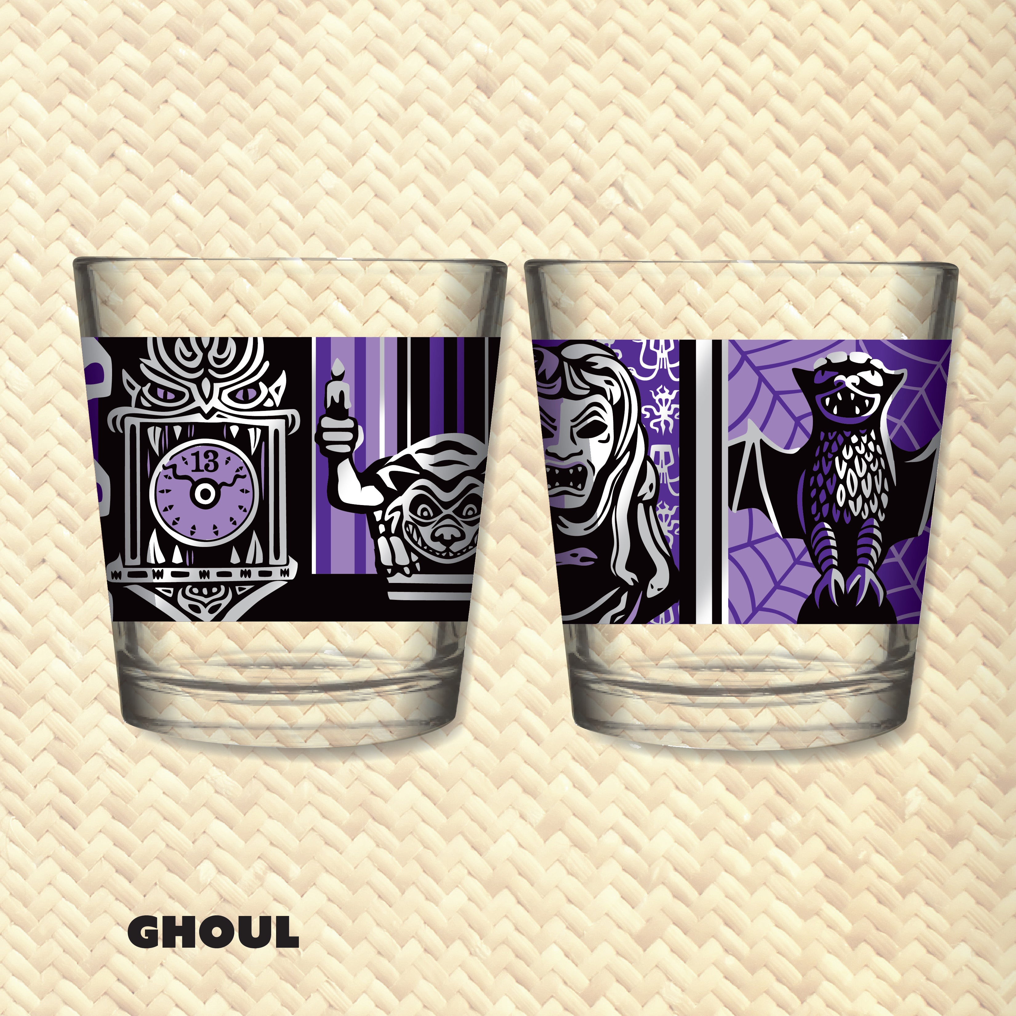 Haunted' Mai Tai Cocktail Glass (1) - Ships Early September