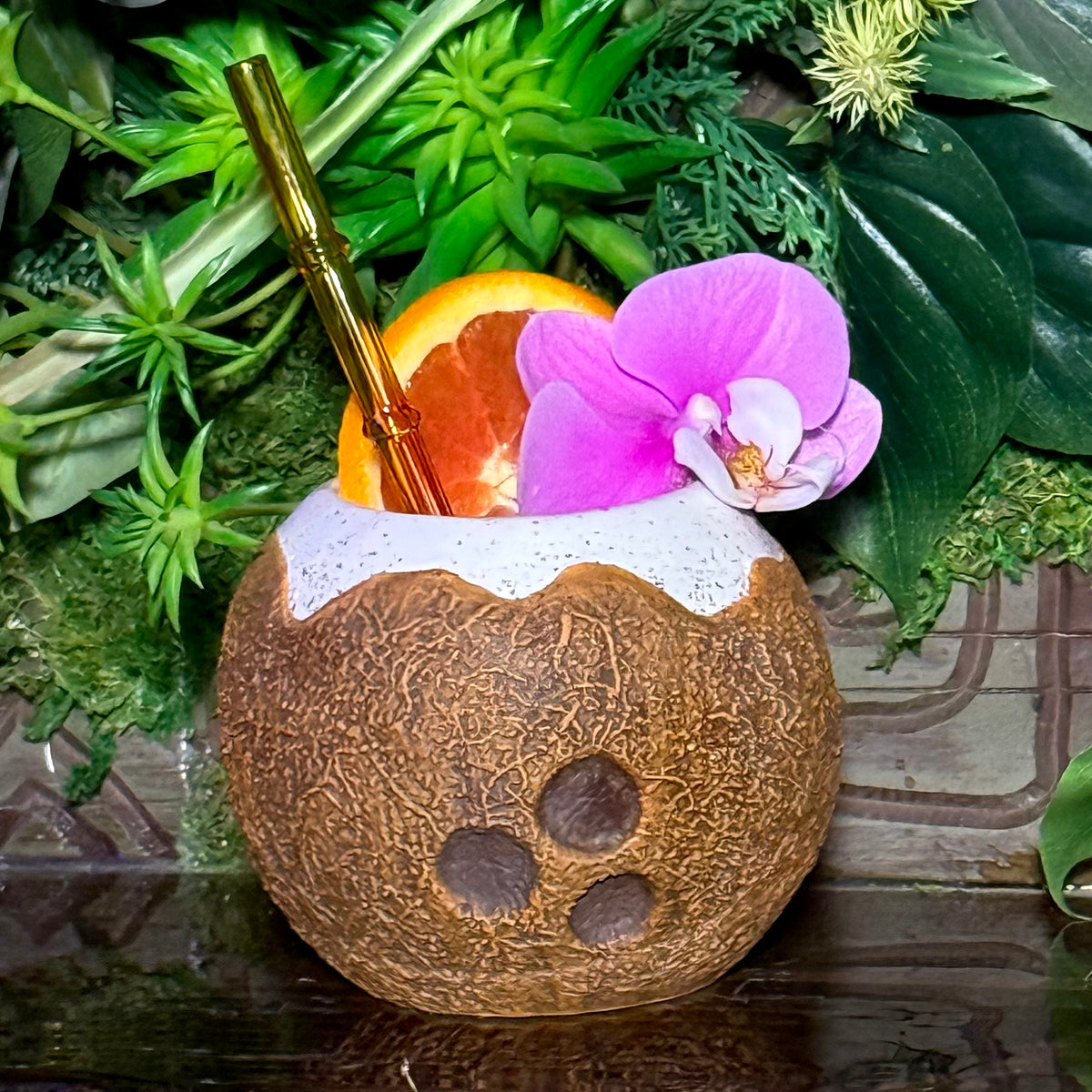 Kokomo Coconut - Ceramic Tiki Mug – Tikiland Trading Co.