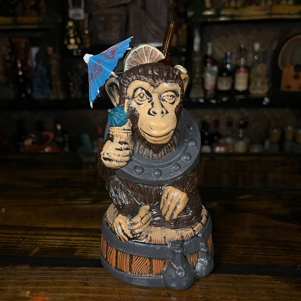 Doug Horne's Booze Chimp Tiki Mug, sculpted by Thor – Tikiland