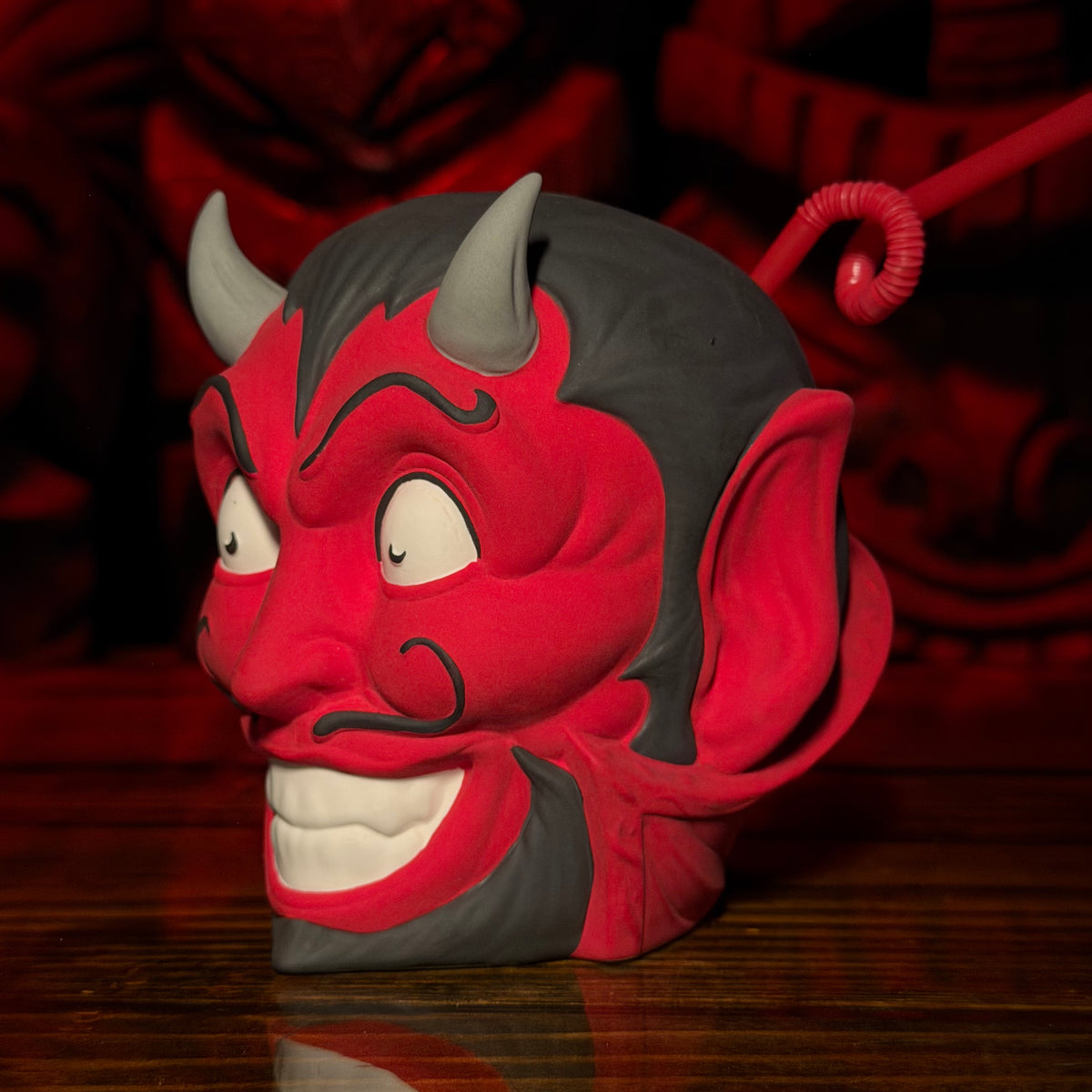 Funhouse Fiend (Devil of the Dark Ride) - Ceramic Tiki Mug