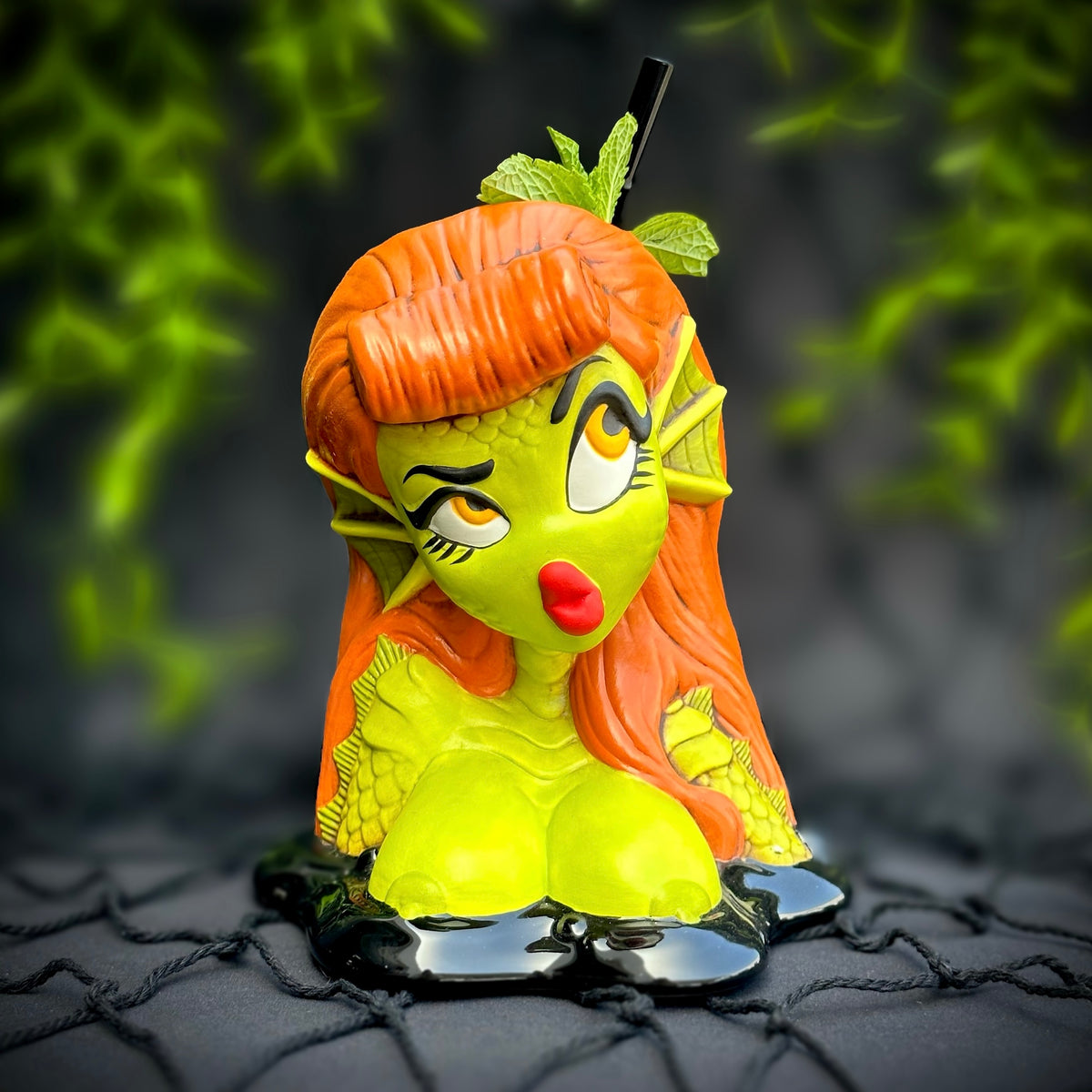 Candy Wild's Creature Girl - Ceramic Tiki Mug – Tikiland Trading Co.