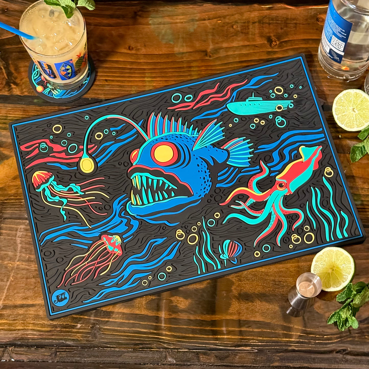 Jeff Granito's 'Dwellers of the Deep' Pareo - Ready to Ship / Rolling Pre-Order (FREE SHIPPING in U.S.) main image 1