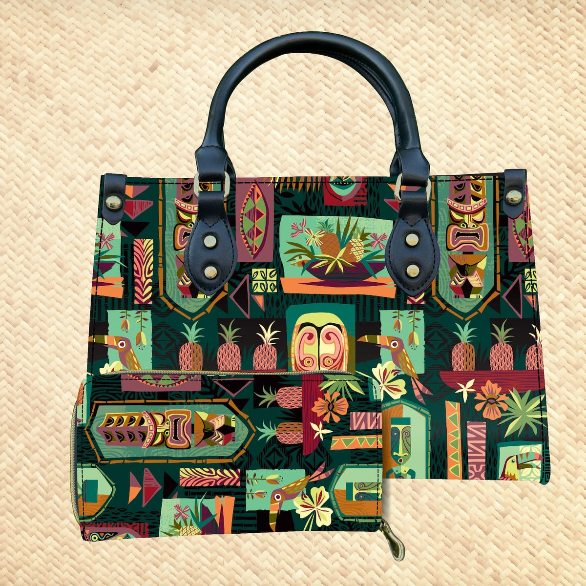 Tiki Safari Zippered Wallet - Rolling Pre-Order / Ready to Ship!