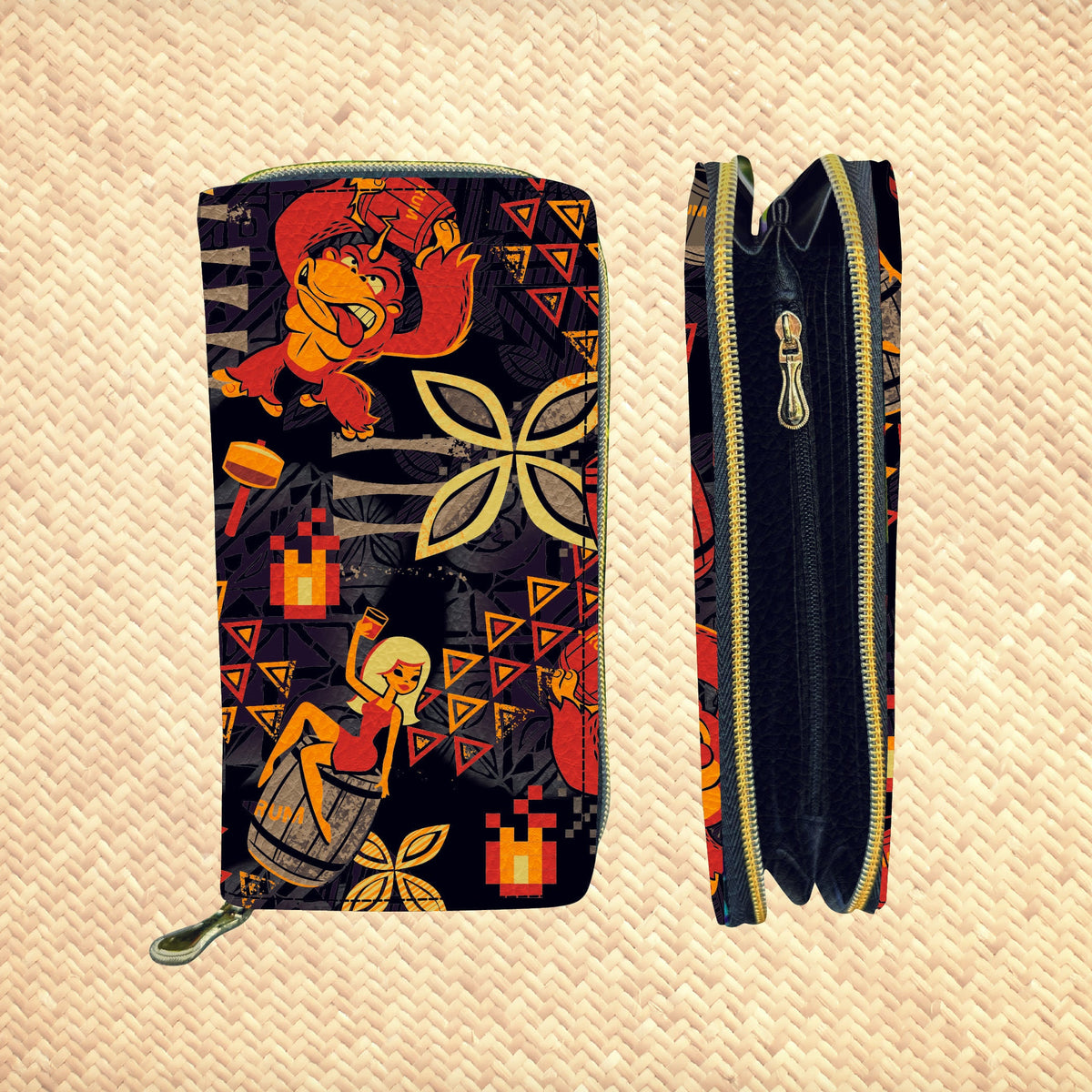 'Lanai Enchantment' Zippered Wallet - Rolling Pre-Order / Ready to Ship!