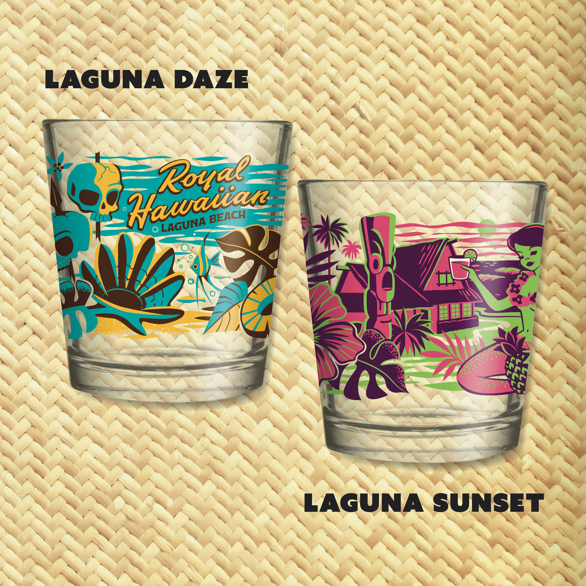 Jeff Granito's 'Royal Hawaiian: Laguna Classic' Mai Tai Cocktail Glass –  Tikiland Trading Co