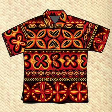 Jeff Granito's 'Traditional Stripe' - Classic Aloha Button Up-Shirt - Unisex - Ready to Ship!