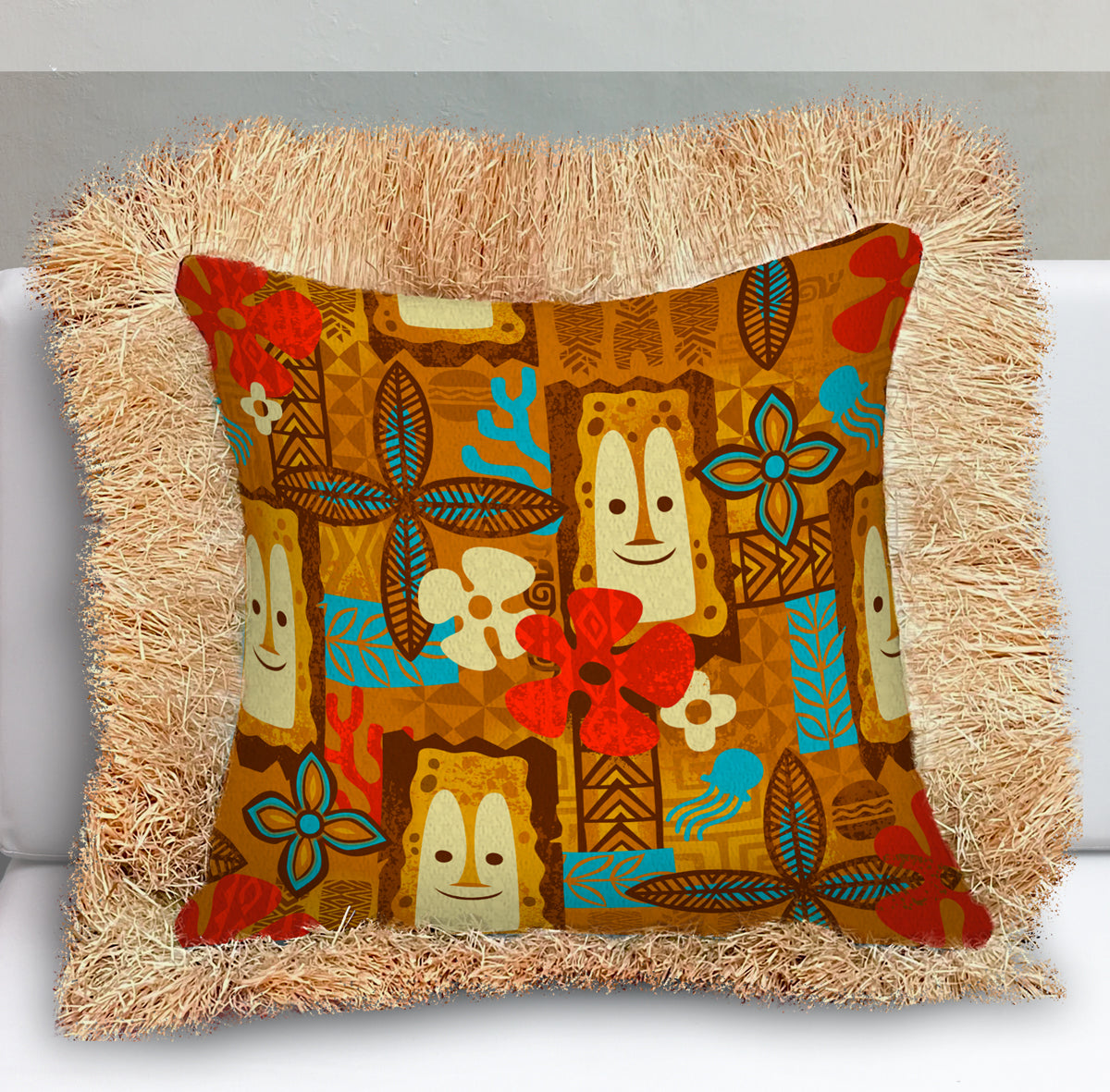 Jeff Granito's 'Mewsubi' Pillow Cover - Ready to Ship! (FREE SHIPPING in U.S.)