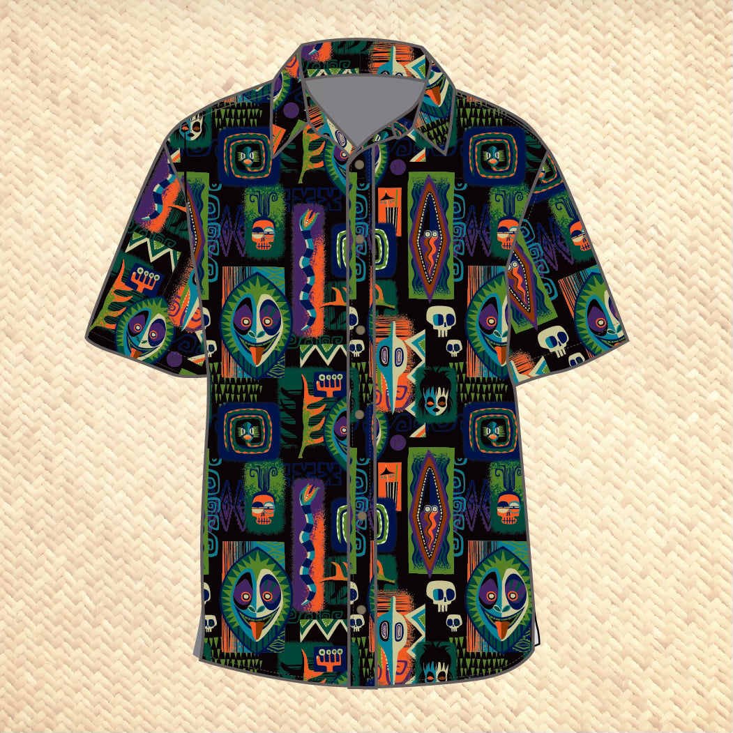 Jeff Granito's 'Suck 'Em Up' - Classic Aloha Button-Up Shirt - Unisex - Ready to Ship!