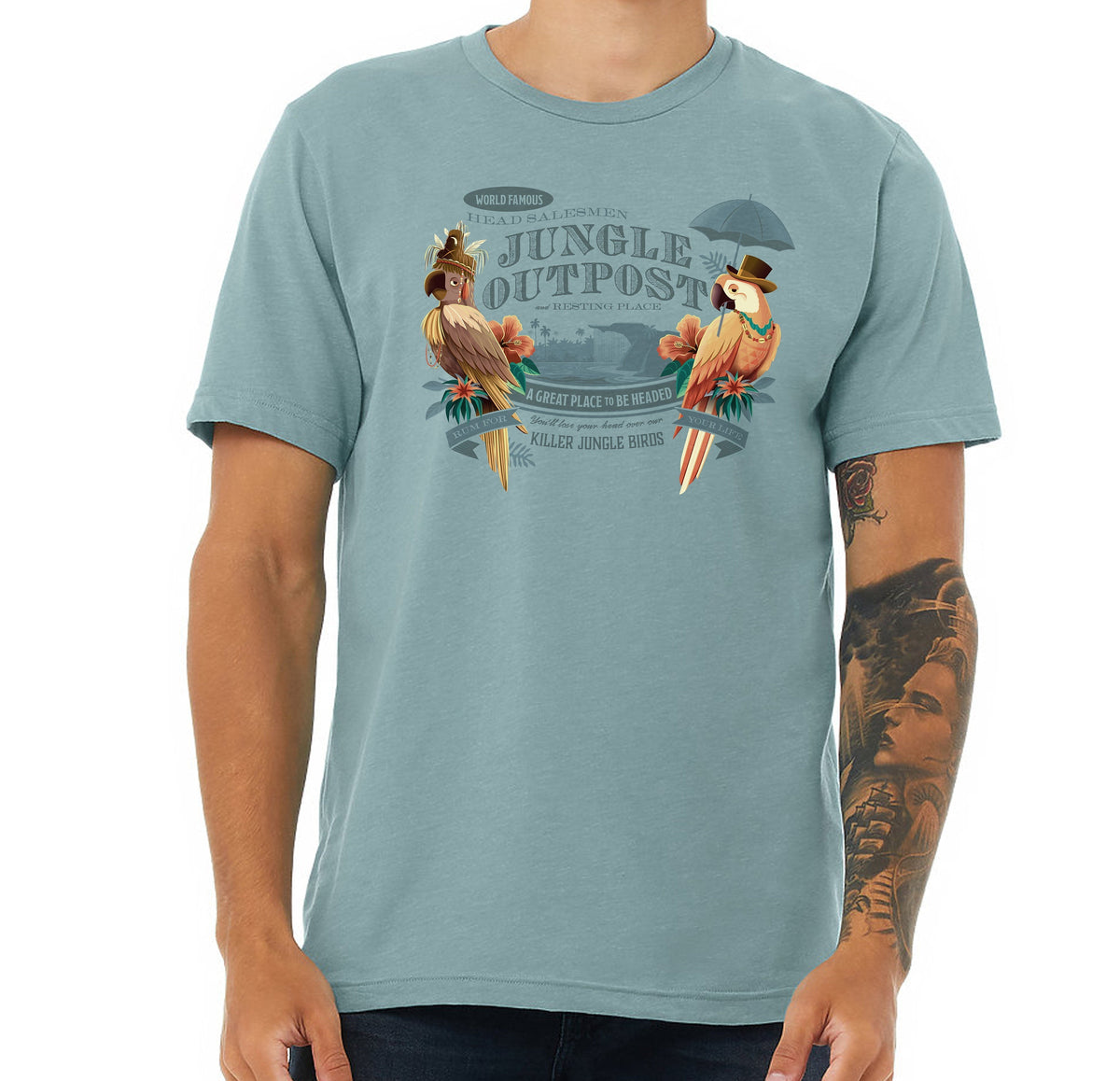 Jeff Granito's 'Empty Glass' Unisex Tee - Ready to Ship! main image 1