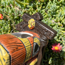 Tiki tOny's Hanging Toucan Tiki Mug (Orange-Yellow), sculpted by Thor - Ready to Ship (FREE SHIPPING in U.S.)
