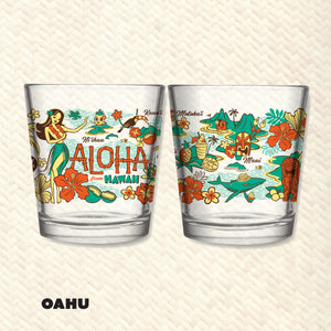 Jeff Granito's 'Wish You Were Here' Mai Tai Cocktail Glass (1