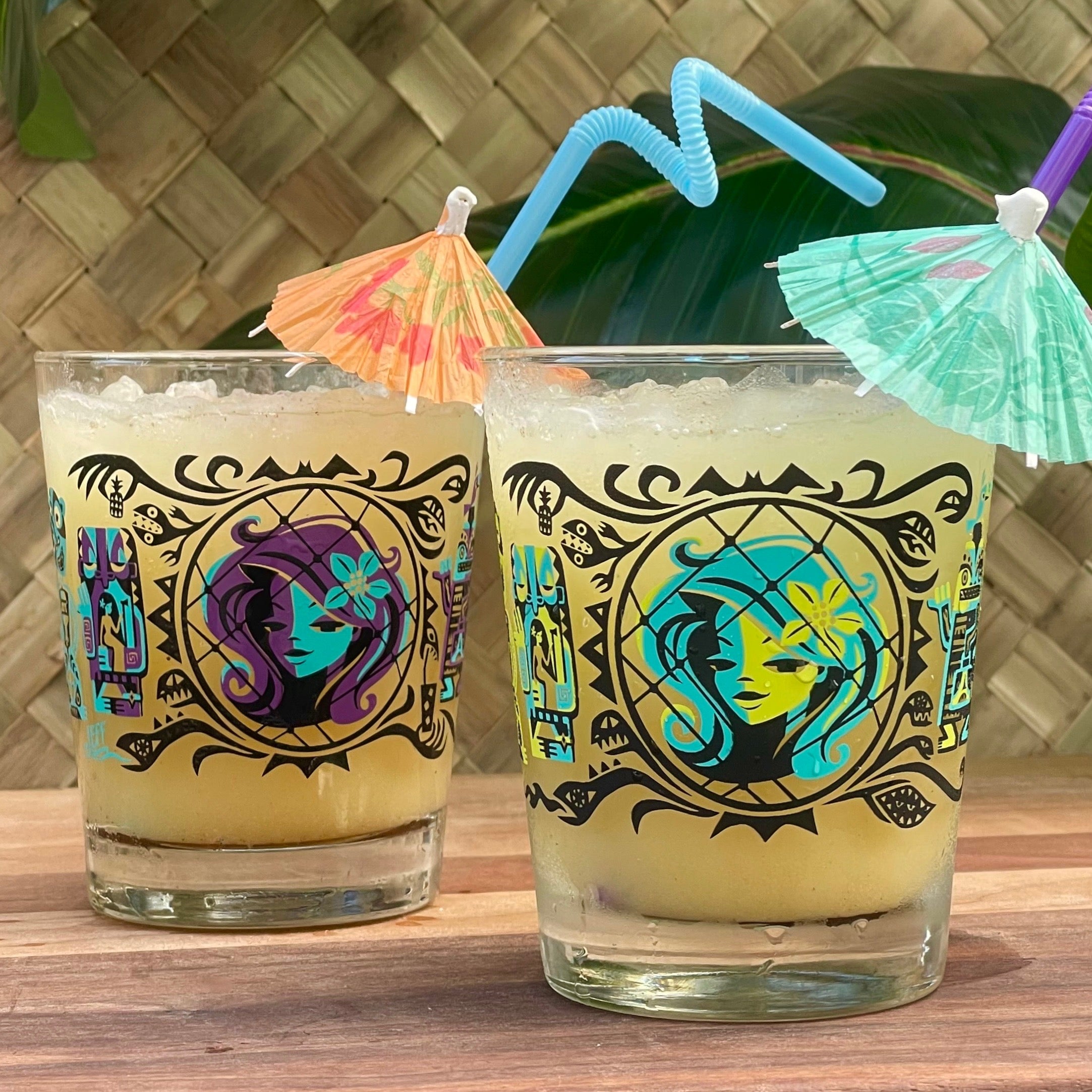 Jeff Granito's 'Calling All Spirits' Mai Tai Cocktail Glass (1
