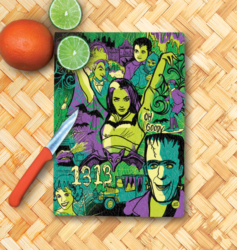 Jeff Granito's '13 Mockingbirds' Glass Cutting Board - Rolling Pre-Order / Ready to Ship!