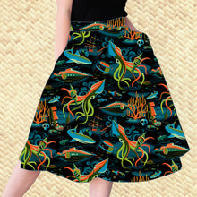 Jeff Granito's '20,000 Fears Under The Sea' Aloha Skirt with Pockets - Pre-Order