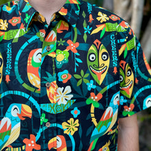 Jeff Granito's 'Birds Singing Words' Modern Fit Button-Up Shirt - Unisex - Ready to Ship! (FREE SHIPPING in U.S.)