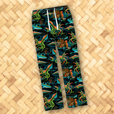Jeff Granito's '20,000 Fears Under the Sea' Unisex Pajama Pants - Pre-Order