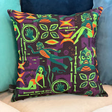 Jeff Granito's 'Creature Feature' Pillow Cover - Ready to Ship! (FREE SHIPPING in U.S.)
