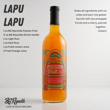 Passion Fruit Tropical Cocktail Syrup