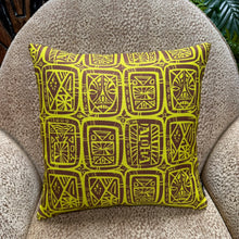 Jeff Granito's 'Tattoo Breeze Lime' Pillow Cover - Ready to Ship! (FREE SHIPPING in U.S.)