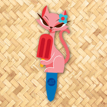 Jeff Granito's 'Pawsicle' Large Metal Yard Stake - Pre-Order!