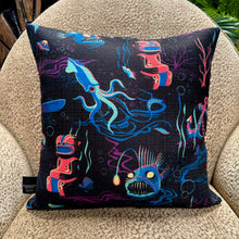 Jeff Granito's 'Dwellers of the Deep' Pillow Cover - Ready to Ship! (FREE SHIPPING in U.S.)