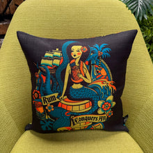 Jeff Granito's 'Rum Conquers All' Pillow Cover - Ready to Ship! (FREE SHIPPING in U.S.)