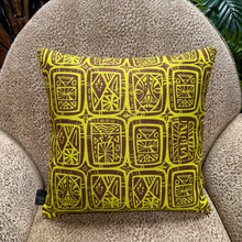 Jeff Granito's 'Tattoo Breeze Lime' Pillow Cover - Ready to Ship! (FREE SHIPPING in U.S.)