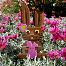 Jeff Granito's 'Sweet Treat Bunny' Metal Yard Stakes Set of TWO (2) - Pre-Order