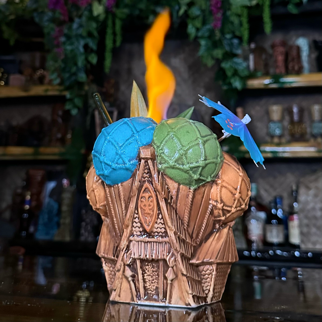 Jeff Granito's Escape to Adventure Tiki Mug, sculpted by Thor