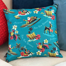 Jeff Granito's 'Rum Rum Reindeer' Pillow Cover - Ready to Ship! (FREE SHIPPING in U.S.)