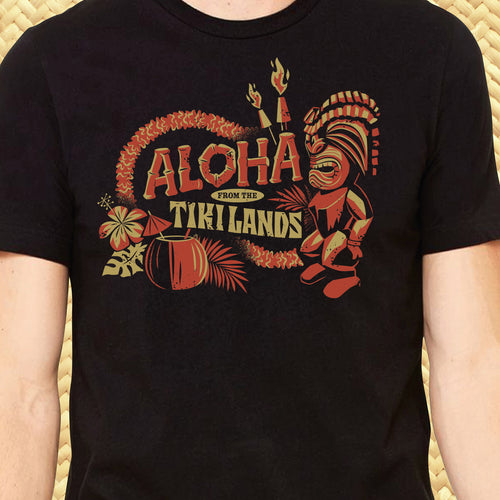 Jeff Granito's 'Aloha from the Tiki Lands' Unisex Tee - Ships About End of December!