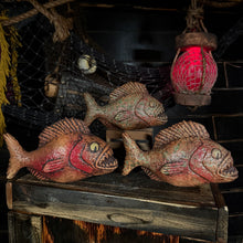 Jungle River Piranha ceramic Tiki Mug - 3 Limited Editions of 275 Combined - Made in USA - Ready to Ship in about a month - (FREE Shipping in U.S.)