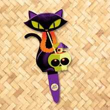 Jeff Granito's 'Happy Hulaween' Metal Yard Stakes Set of FOUR (4)