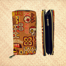 'Mixed Drinks Brown' Handbag and Zippered Wallet Set - Ready to Ship!