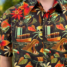 Jeff Granito's 'Piranha River Cruise' Modern Fit Button-Up Shirt - Unisex - Ready to Ship! (FREE SHIPPING in U.S.)