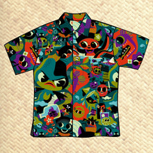 Jeff Granito's 'Black Lagoon' Classic Aloha Button Up-Shirt - Unisex - Ready to Ship!