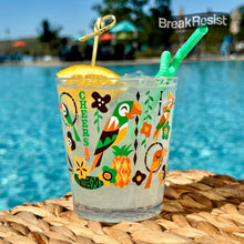 Jeff Granito's 'Birds Singing Words' BreakResist Cocktail Tumbler  - Pre-Order