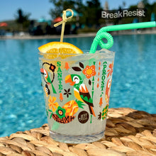 Jeff Granito's 'Birds Singing Words' BreakResist Cocktail Tumbler  - Pre-Order